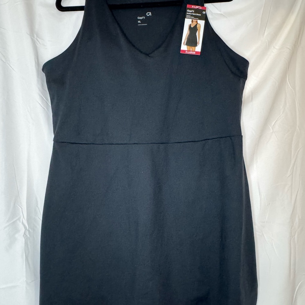 GAP GapFit Athletic Tank Dress with Built-In Shorts size XL